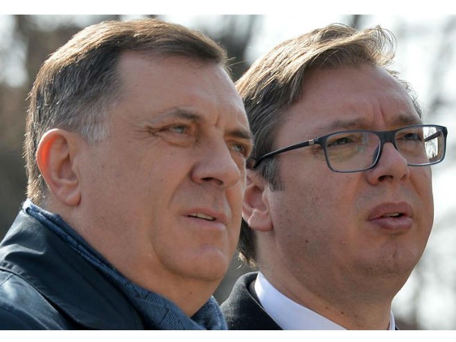Milorad Dodik i Aleksandar Vučić